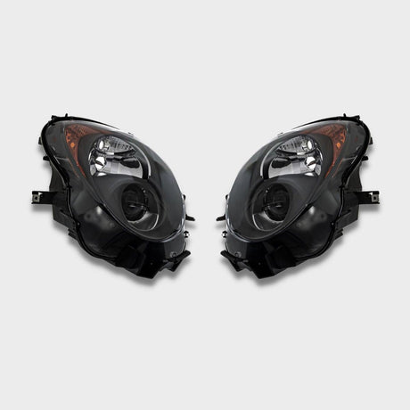 Alfa Mito 2008-2018 Fari Anteriori Lenticolari Xenon Look Nero