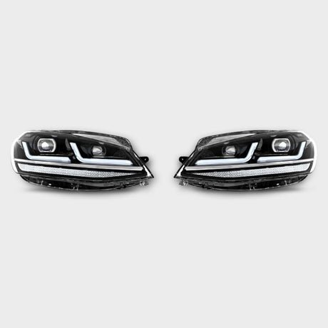 VW Golf 7.5 VII Facelift 2017-2019 OSRAM LED Fari Anteriori in ottica GTI - Full LED