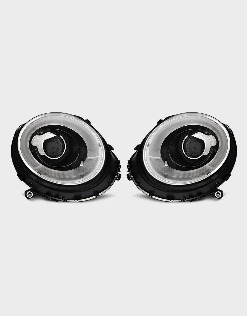 Mini R56 R57 2006-2014 Fari Anteriori Luci Diurne a LED Nero