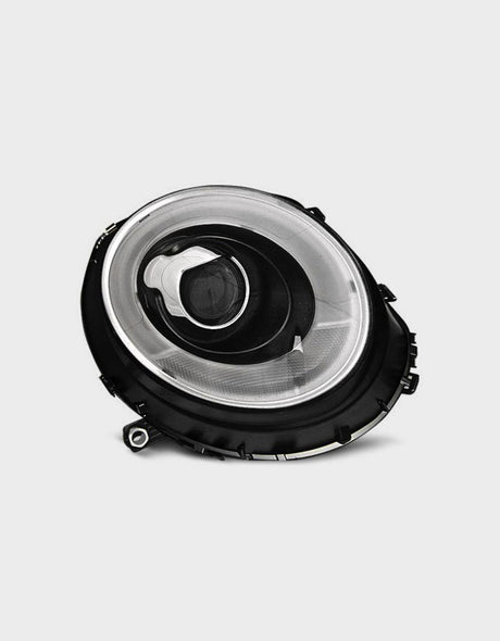 Mini R56 R57 2006-2014 Fari Anteriori Luci Diurne a LED, Fanali Lenticolari Ottica Xenon - Nero