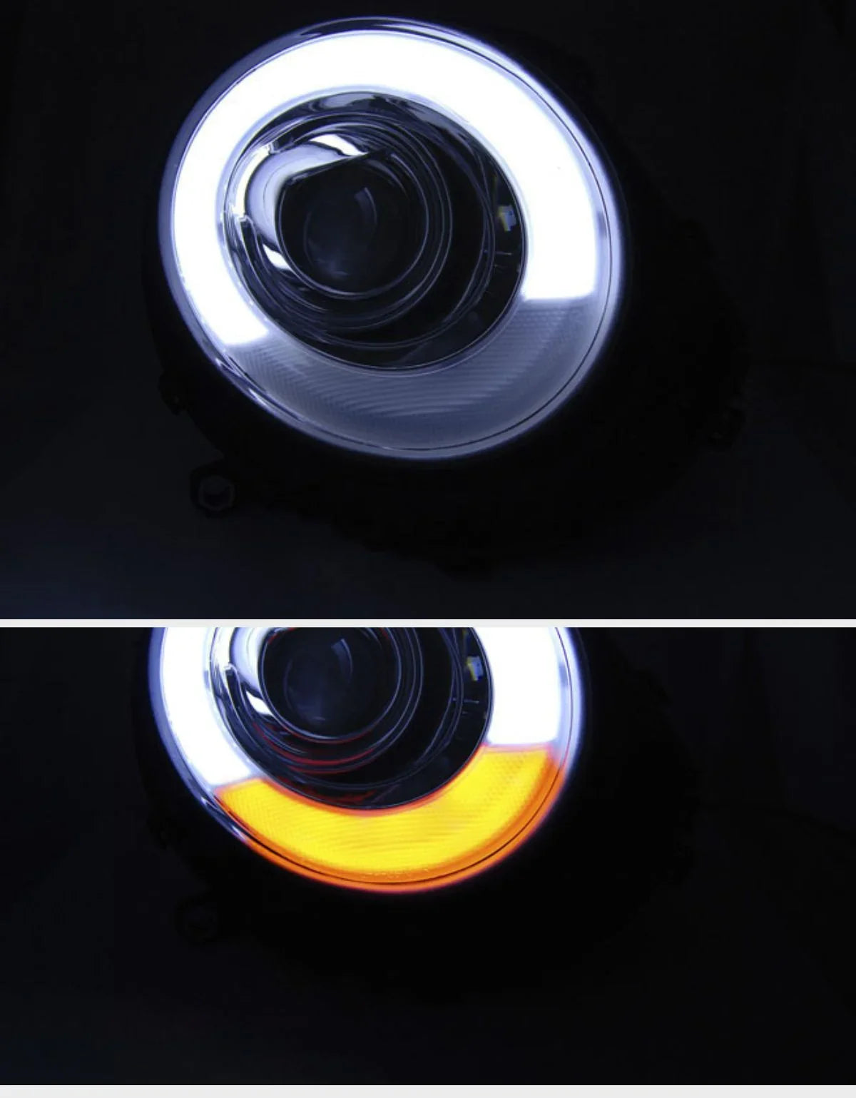 VW Polo 6R 6C 2009-2017 Fari Anteriori Con Luci Diurne LED VW Polo 6R 6C 2009-2017 Fari Anteriori Con Luci Diurne LED