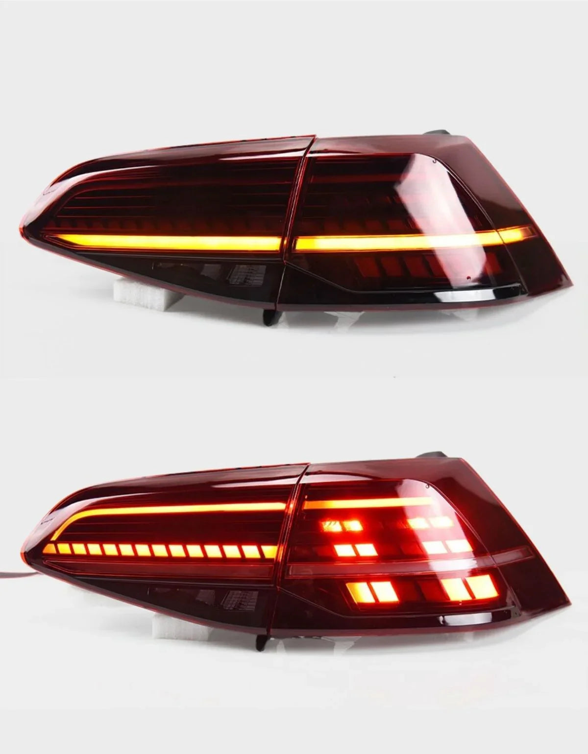 VW Golf 7.5 2017-2019 Fari Posteriori Full LED GTI Rosso - autorivallo