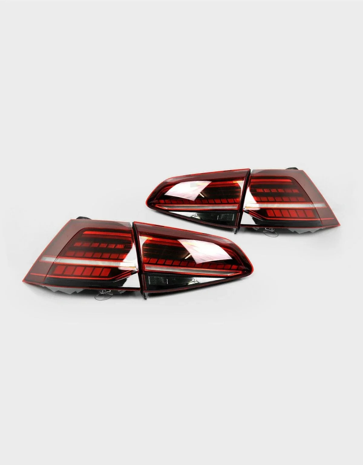 VW Golf 7.5 2017-2019 Fari Posteriori Full LED GTI Rosso - autorivallo