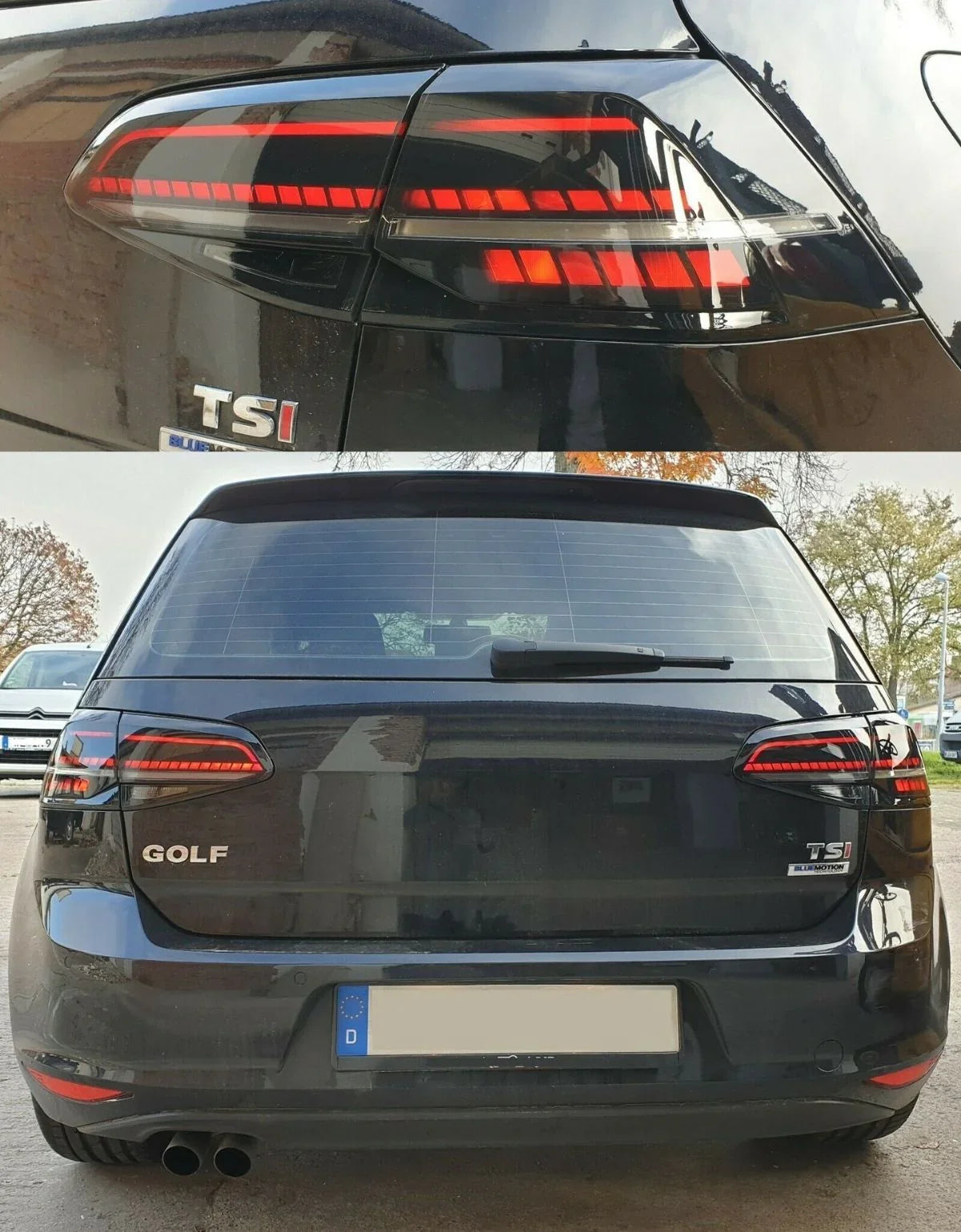 VW Golf 7.5 2017-2019 Fari Posteriori Full LED GTI Look - autorivallo