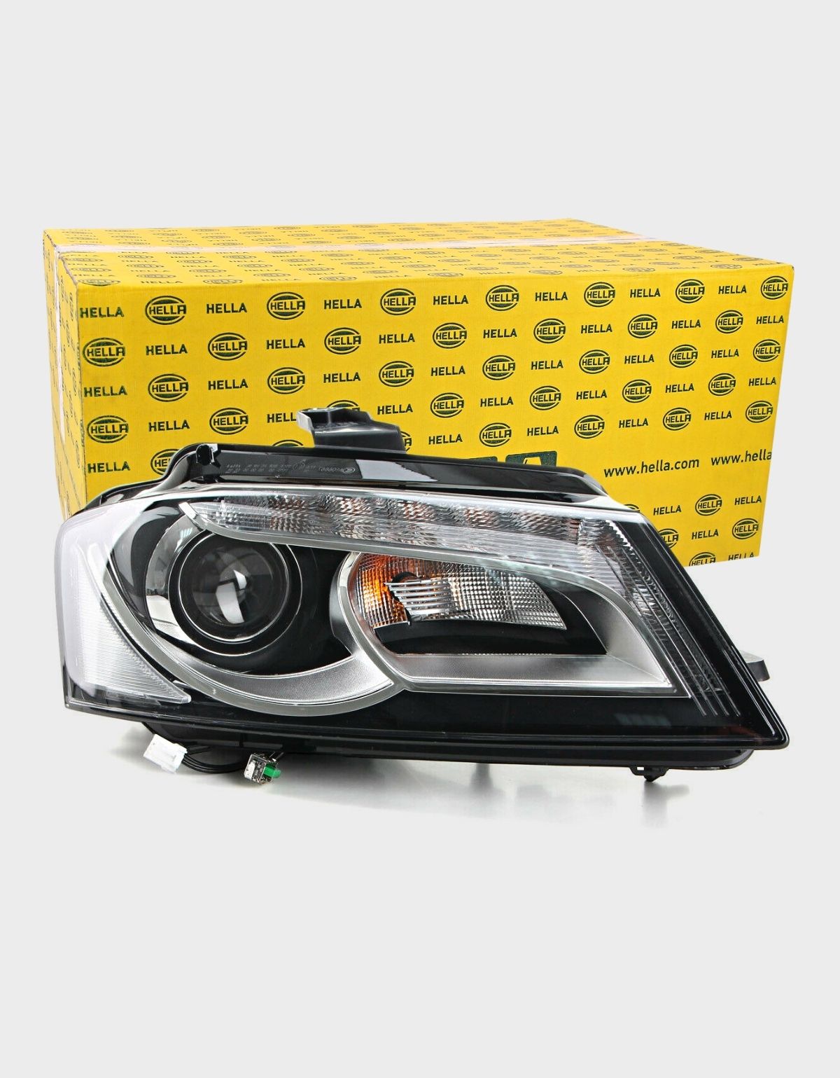 Audi A3 8P 2008-2012 Hella Faro Anteriore Fanale Destro Bi-Xenon D3S LWR