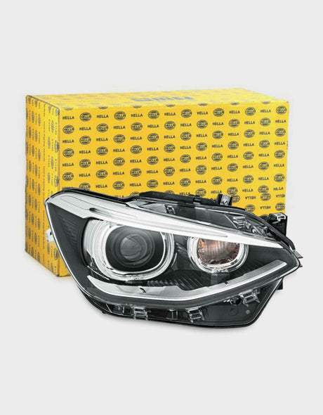 BMW Serie 1 F20 F21 2010-2015 Hella Faro Destro Bi-Xenon D1S