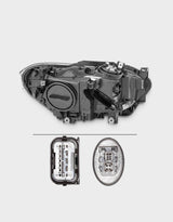 BMW Serie 1 F20 F21 2010-2015 Hella Faro Anteriore Sinistro Bi-Xenon D1S