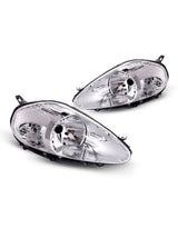 Fiat Grande Punto 199 05-08 Fanali Anteriori Fari H4 Alogeni