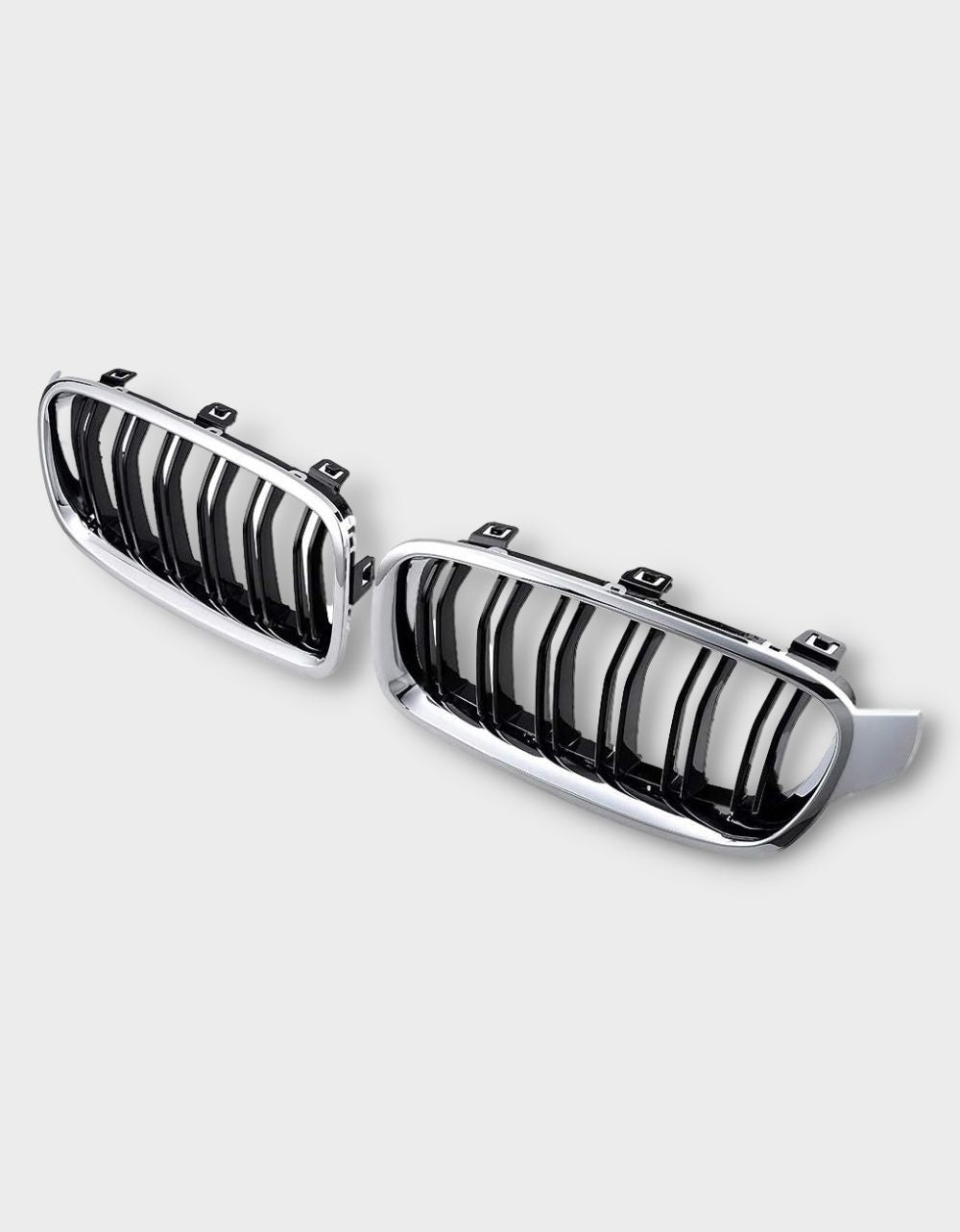 BMW Serie 3 F30 F31 2015-2019 Griglie Doppia Striscia M Sport