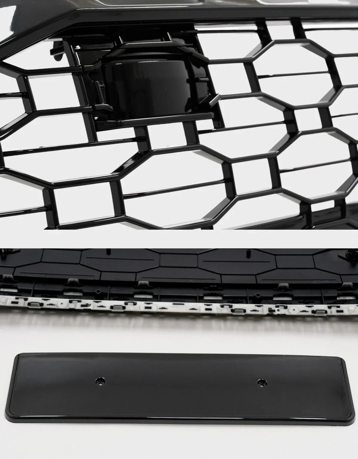 Audi Q8 2018-2020 Griglia Anteriore Sport RSQ8 Design Nero - autorivallo