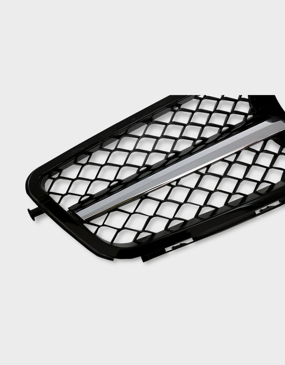 Griglia Anteriore In ABS Per Mercedes Classe C W204 2008-2014 - Design Mesh Styling Per Paraurti - Foto 6