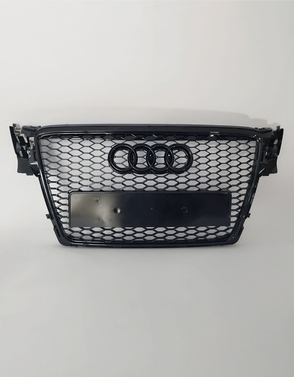 Audi A4 B8 8K 2007-2011 Griglia Anteriore RS4 Calandra Nero Lucido