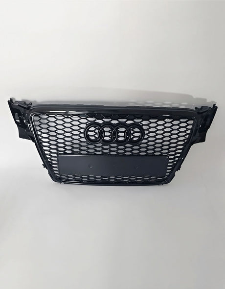 Audi A4 B8 8K 2007-2011 Griglia Anteriore RS4 Calandra Nero Lucido