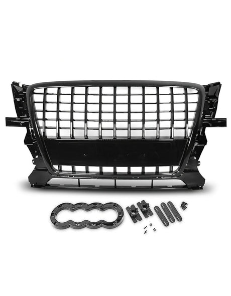 Audi Q5 8R 2008-2012 Griglia Radiatore Nero Lucido S-Line Look | Calandra anteriore