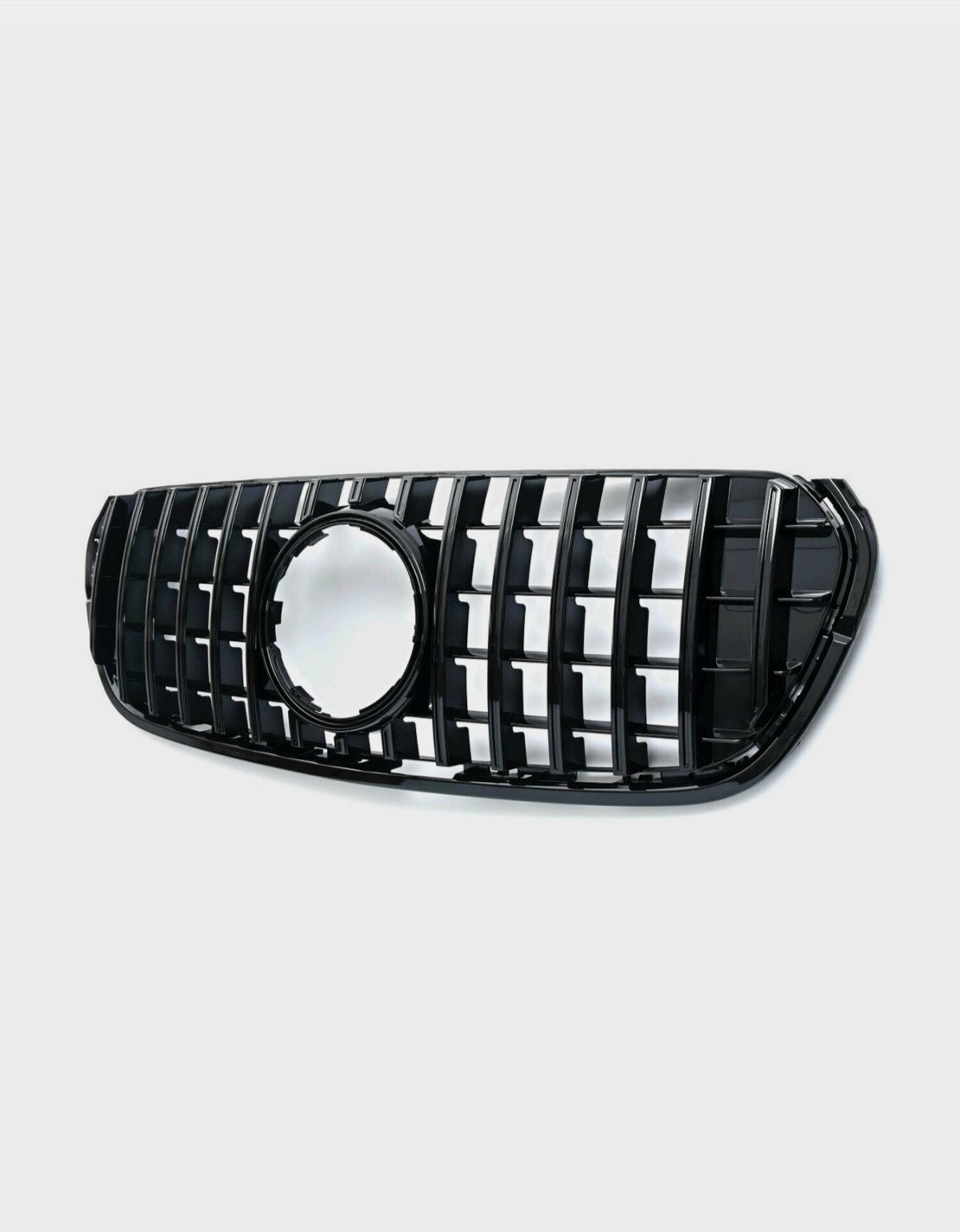 Griglia Anteriore per Mercedes Benz Classe X (W470) 2017-2020 Calandra radiatore Ottica sportiva GT Nero Lucido