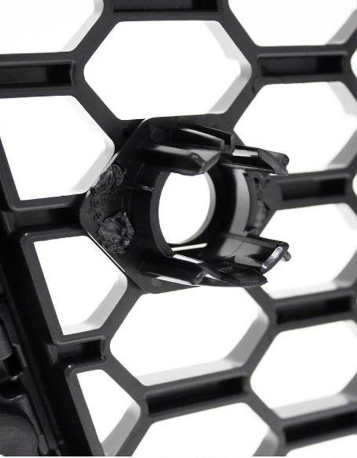 Audi A3 8V 2012-2016 Griglia Anteriore RS3 a Nido D'ape Nero Per PDC