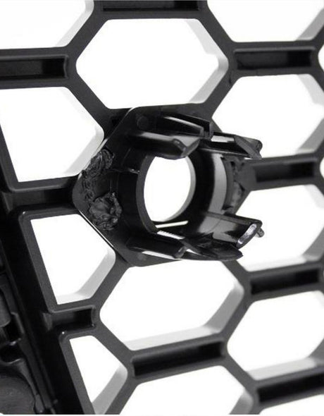 Audi A3 8V 2012-2016 Griglia Anteriore RS3 a Nido D'ape Nero Per PDC