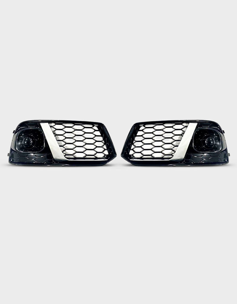 Audi Q5 FY 2016-2020 Griglia Radiatore + Griglie Paraurti Fendinebbia RSQ5 Lokk
