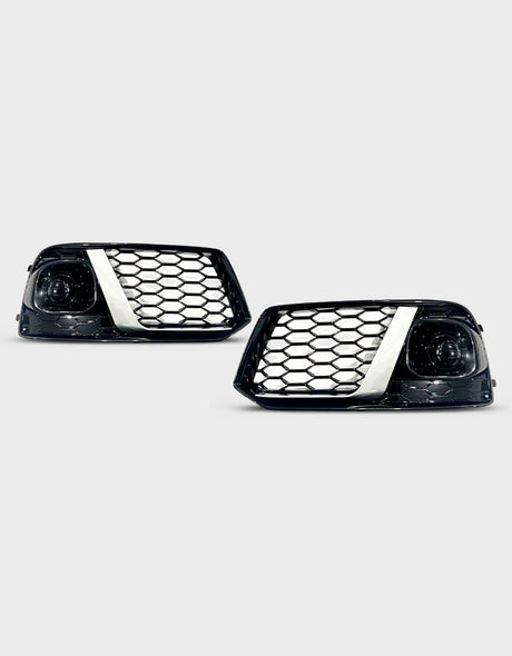 Audi Q5 FY 2016-2020 Griglia Radiatore + Griglie Paraurti Fendinebbia RSQ5 Lokk