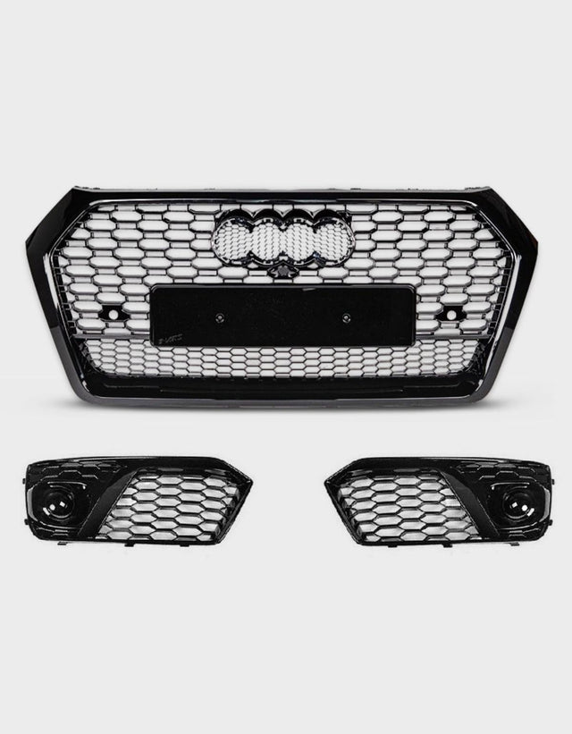 Audi Q5 FY 2016-2020 Griglia Radiatore & Griglie Paraurti Fendinebbia RSQ5 Look