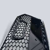 Audi A4 B9 2015-2019 Griglia Radiatore RS4 Look Nero Cromato