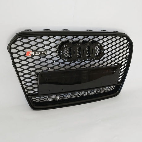 Audi A5 8T 2012-2016 Griglia Radiatore RS5 Look Quattro Calandra Anteriore, Mascherina in Ottica RS 5
