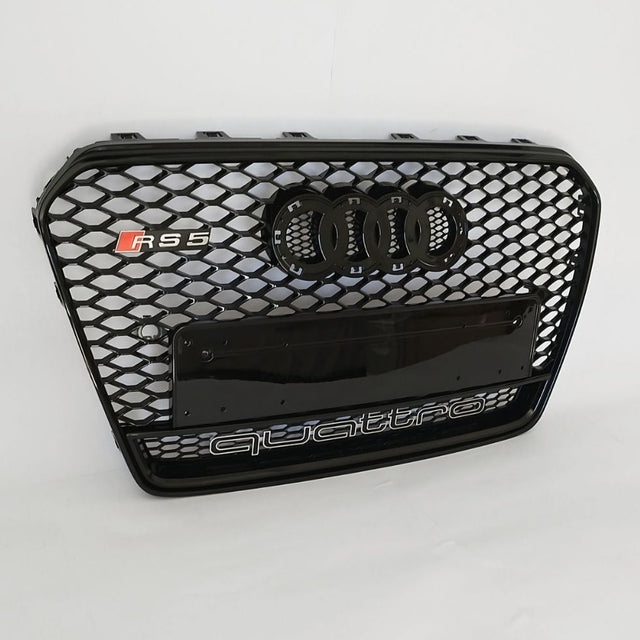 Audi A5 8T 2012-2016 Griglia Radiatore RS5 Look Quattro Calandra Anteriore, Mascherina in Ottica RS 5