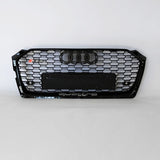 Audi A5 F5 2016-2020 Griglia Radiatore RS5 Quattro Design Calandra Nero Lucido