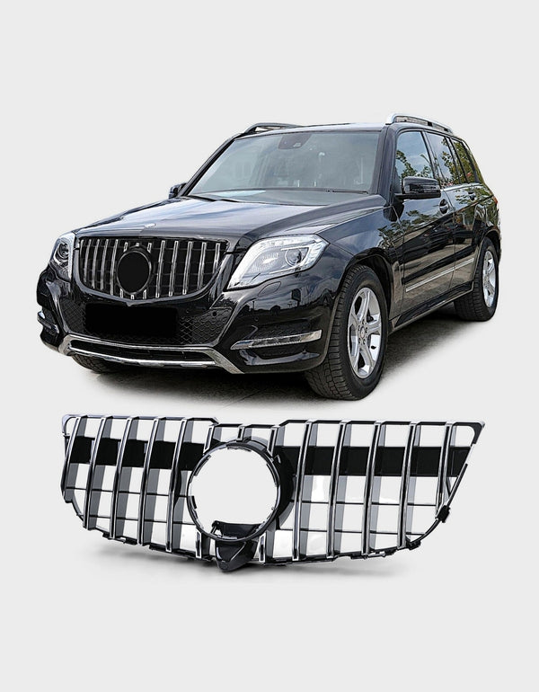Mercedes GLK X204 2012-2015 Griglia Sportiva Nero Cromato