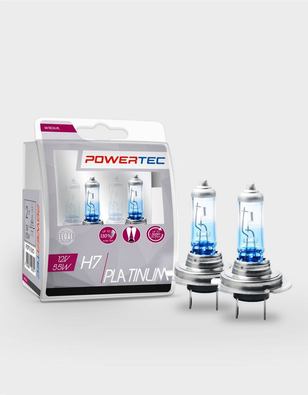 H7 Powertec Platinum +130% 55W 12V Px26d