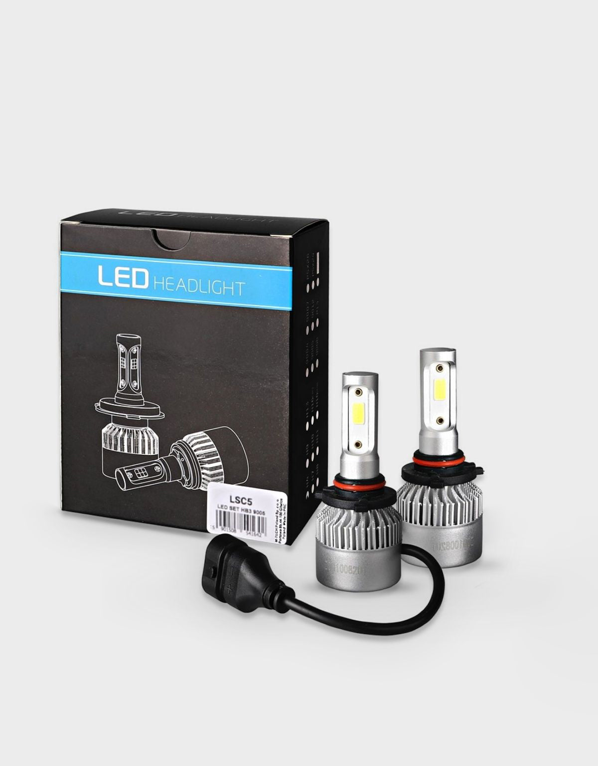 HB3 Led Lampade Anabbaglianti Canbus 6500K 80W 8000lm