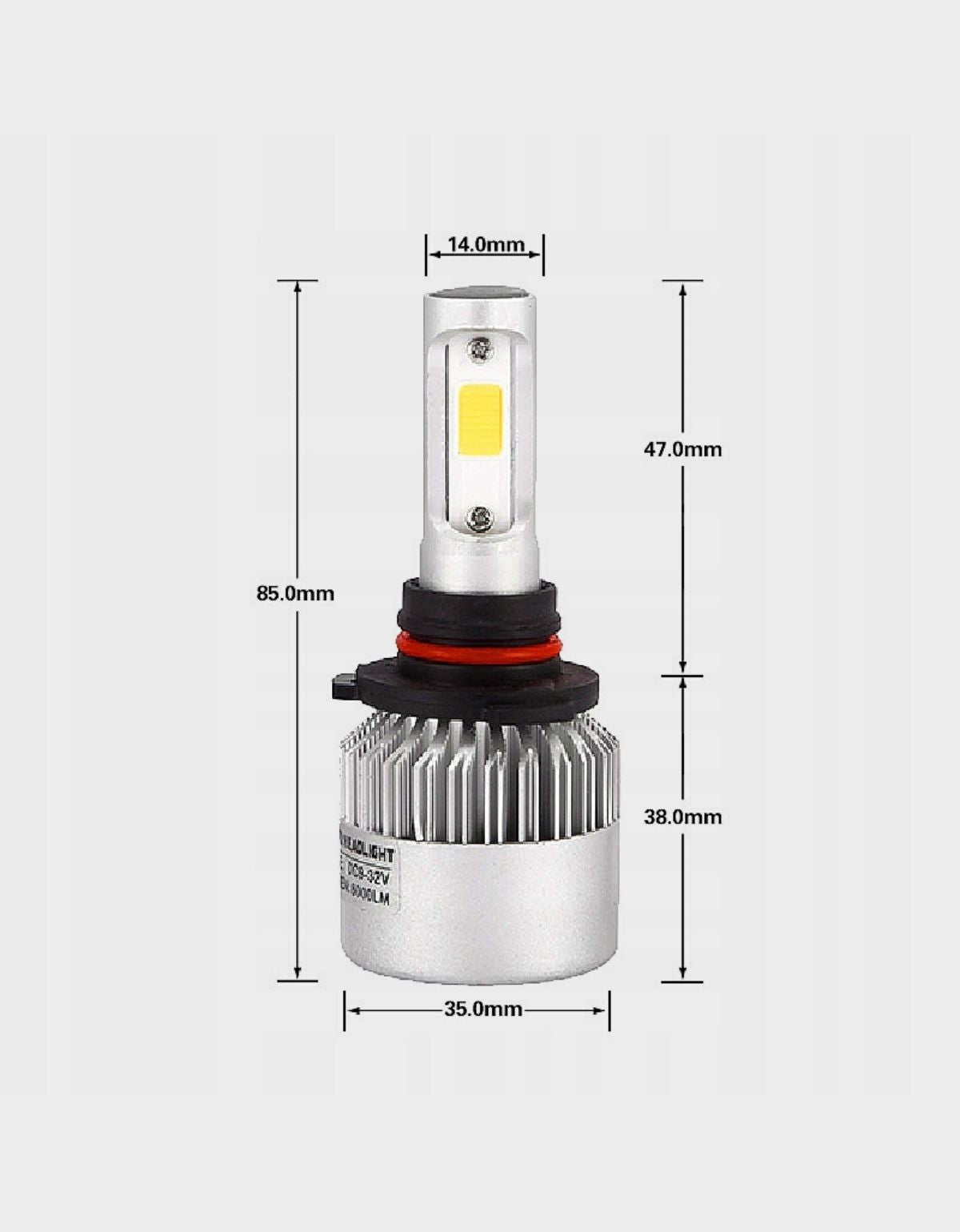 HB3 Led Lampade Anabbaglianti Canbus 6500K 80W 8000lm