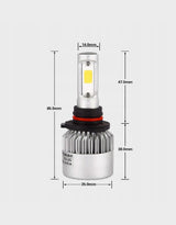 HB3 Led Lampade Anabbaglianti Canbus 6500K 80W 8000lm