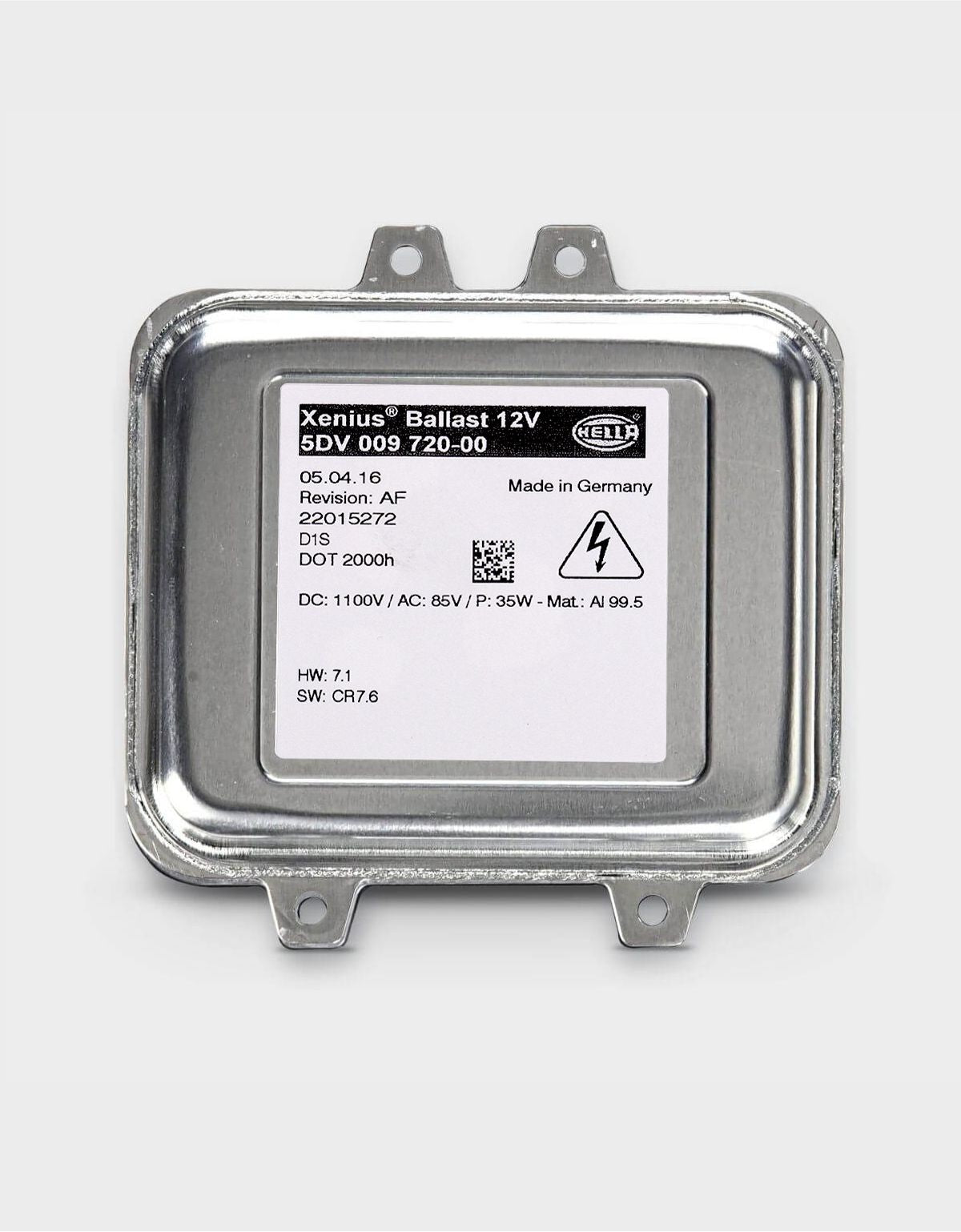 Opel Astra J P10 09-15 Hella 5DV 009 720-00 Centralina Xenon