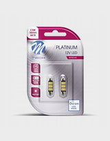 C5W 36mm LED 9Smd Luci Targa Canbus Bianco 6000K