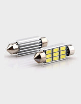 C5W 36mm LED 9Smd Luci Targa Canbus Bianco 6000K