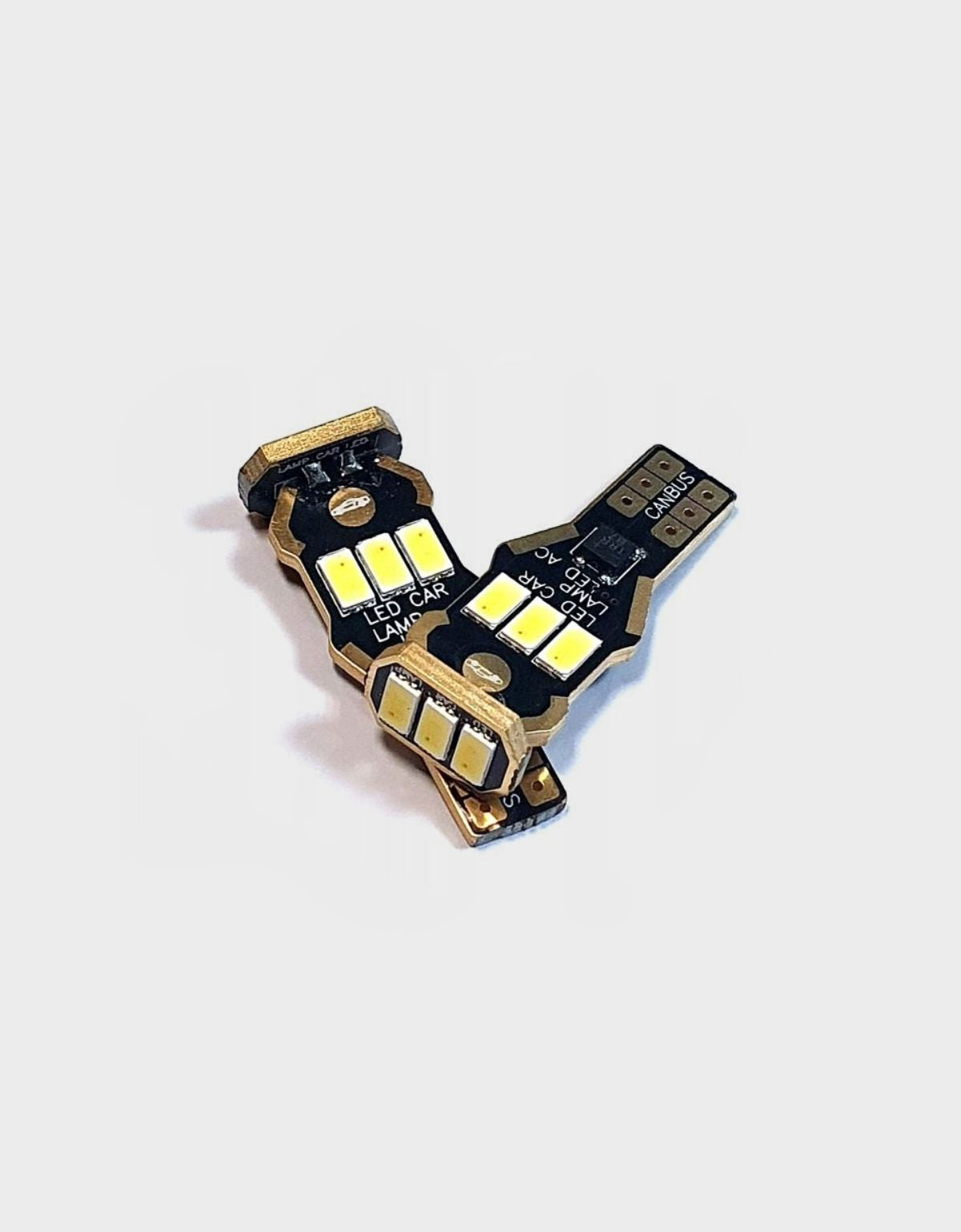 W16W T15 LED 9Smd Lampadine Retromarcia Bianco 6000K