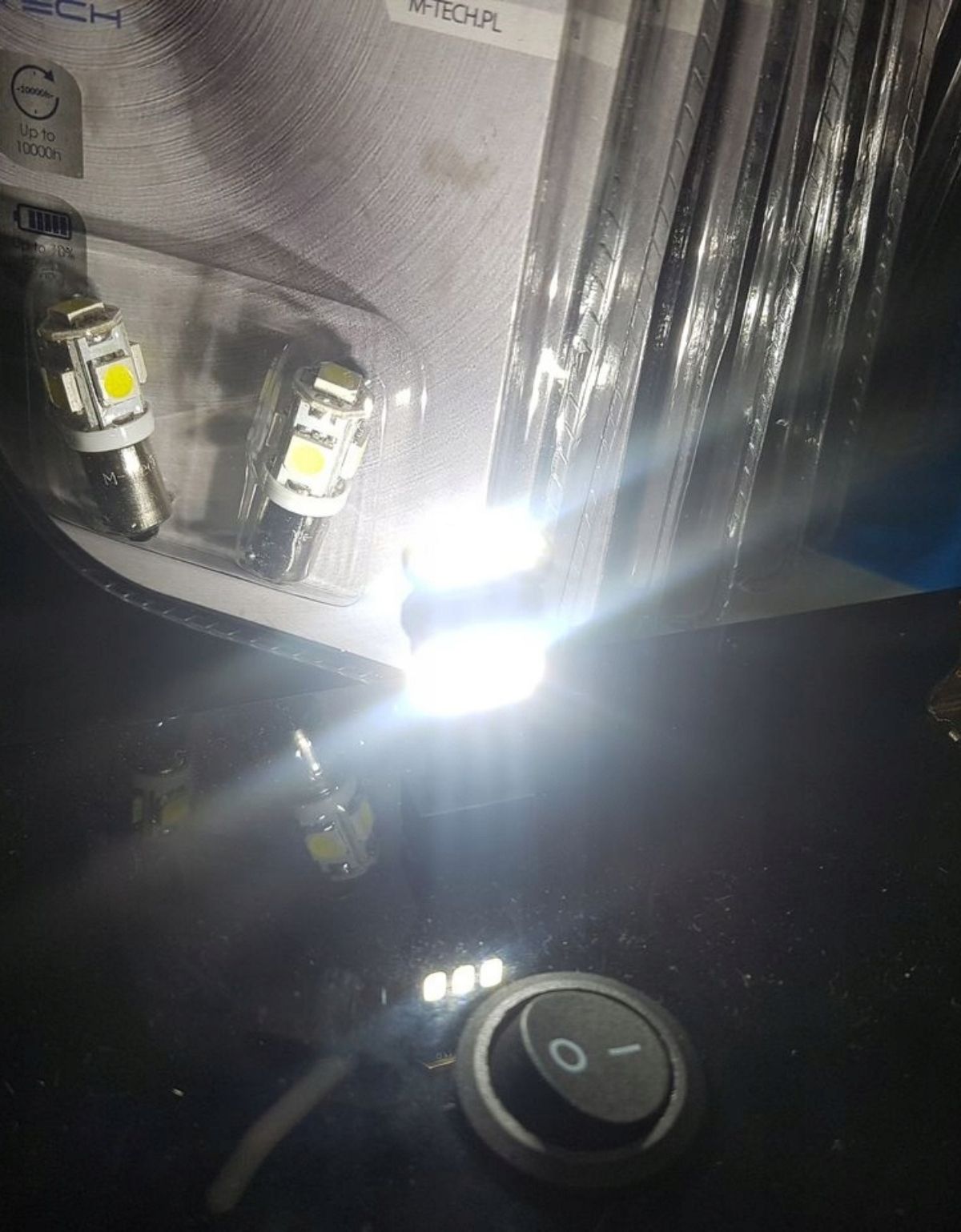 W16W T15 LED 9Smd Lampadine Retromarcia Bianco 6000K