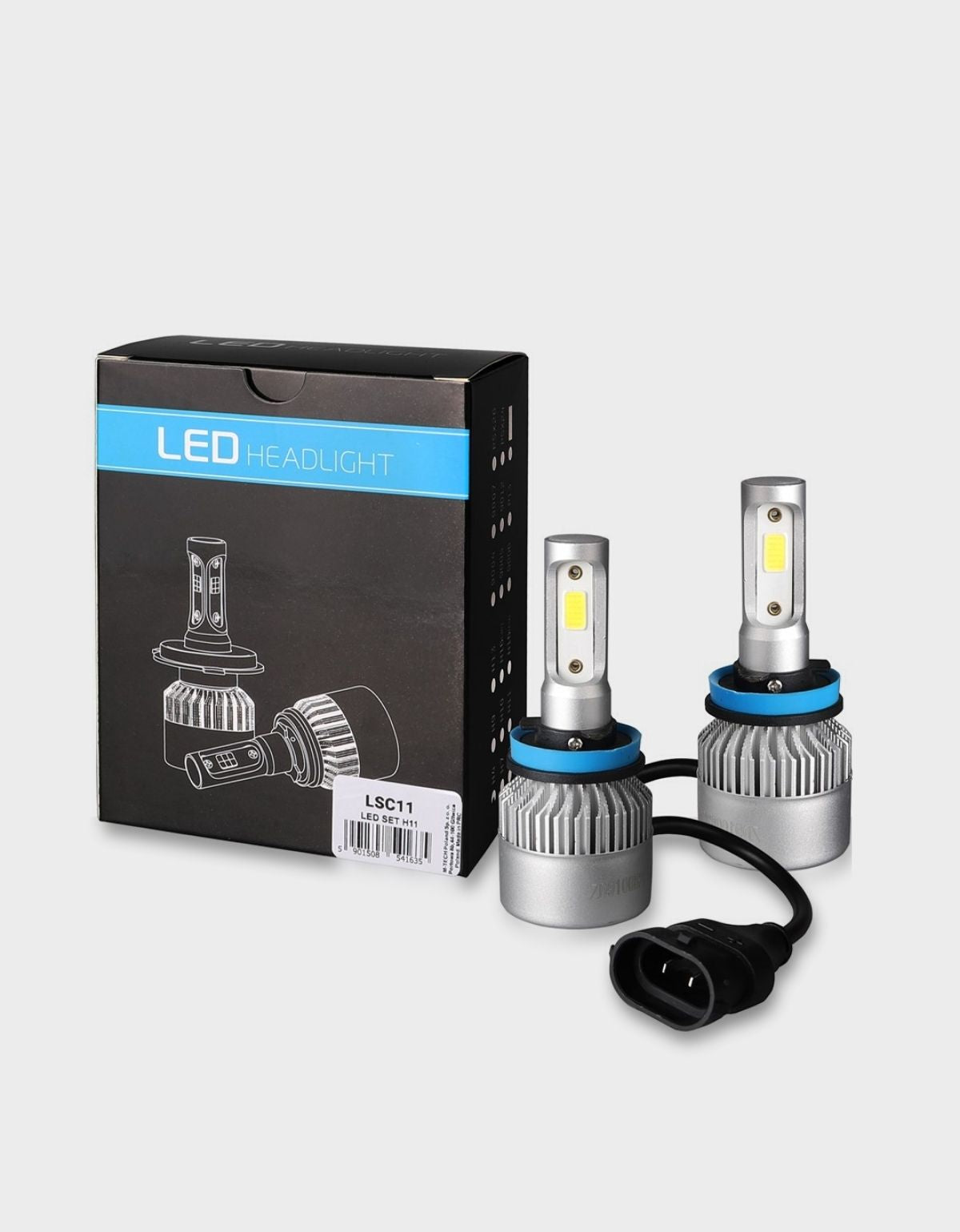 H11 LED Lampade Anabbaglianti Canbus 6500K 80W 8000lm