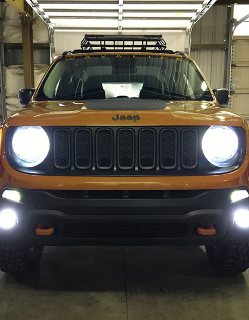 Jeep Renegade 2014-2022 Lampade H4 LED 5700K Bianco 5200lm