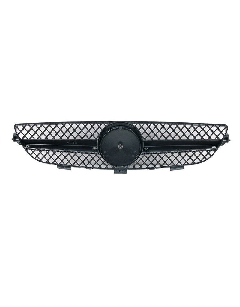 Mercedes CLK W209 2003-2009 Griglia Radiatore LOOK AMG Nero Cromato