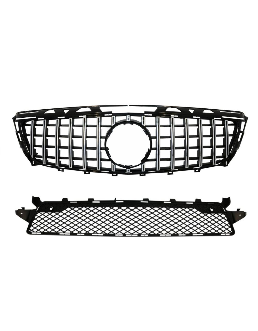 Mercedes CLS W218 2011-2014 Griglia Anteriore Panamericana + Griglia paraurti