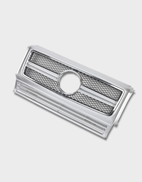 Mercedes Classe G W463 1990-2018 Griglia Radiatore AMG Look Argento