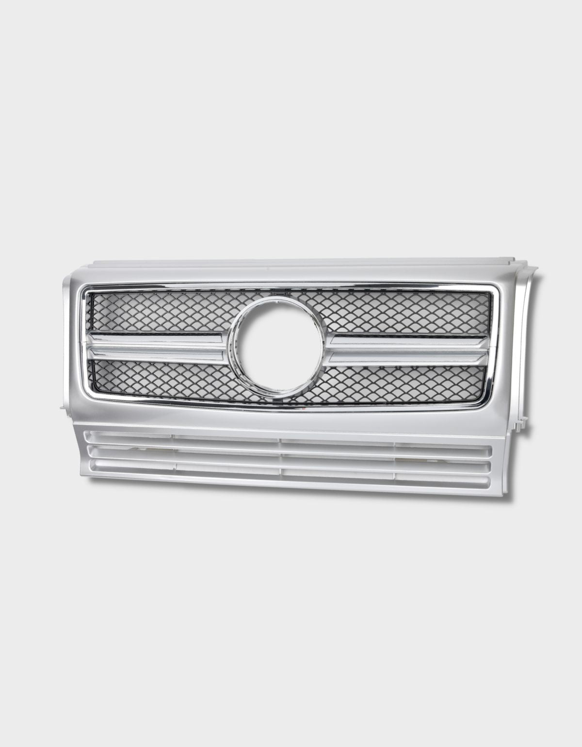 Mercedes Classe G W463 1990-2018 Griglia Radiatore AMG Look Argento