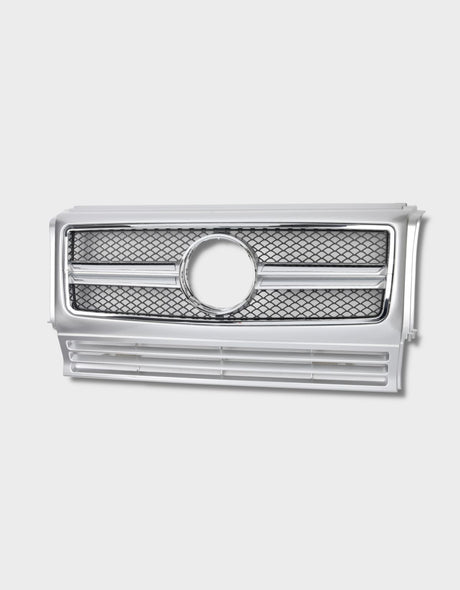 Mercedes Classe G W463 1990-2018 Griglia Radiatore AMG Look Argento