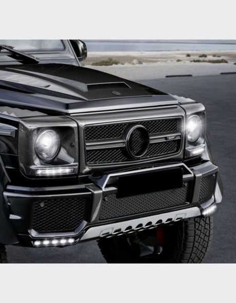 Mercedes Classe G W463 1990-2014 Griglia Radiatore AMG G65 in Carbonio, Calandra Anteriore