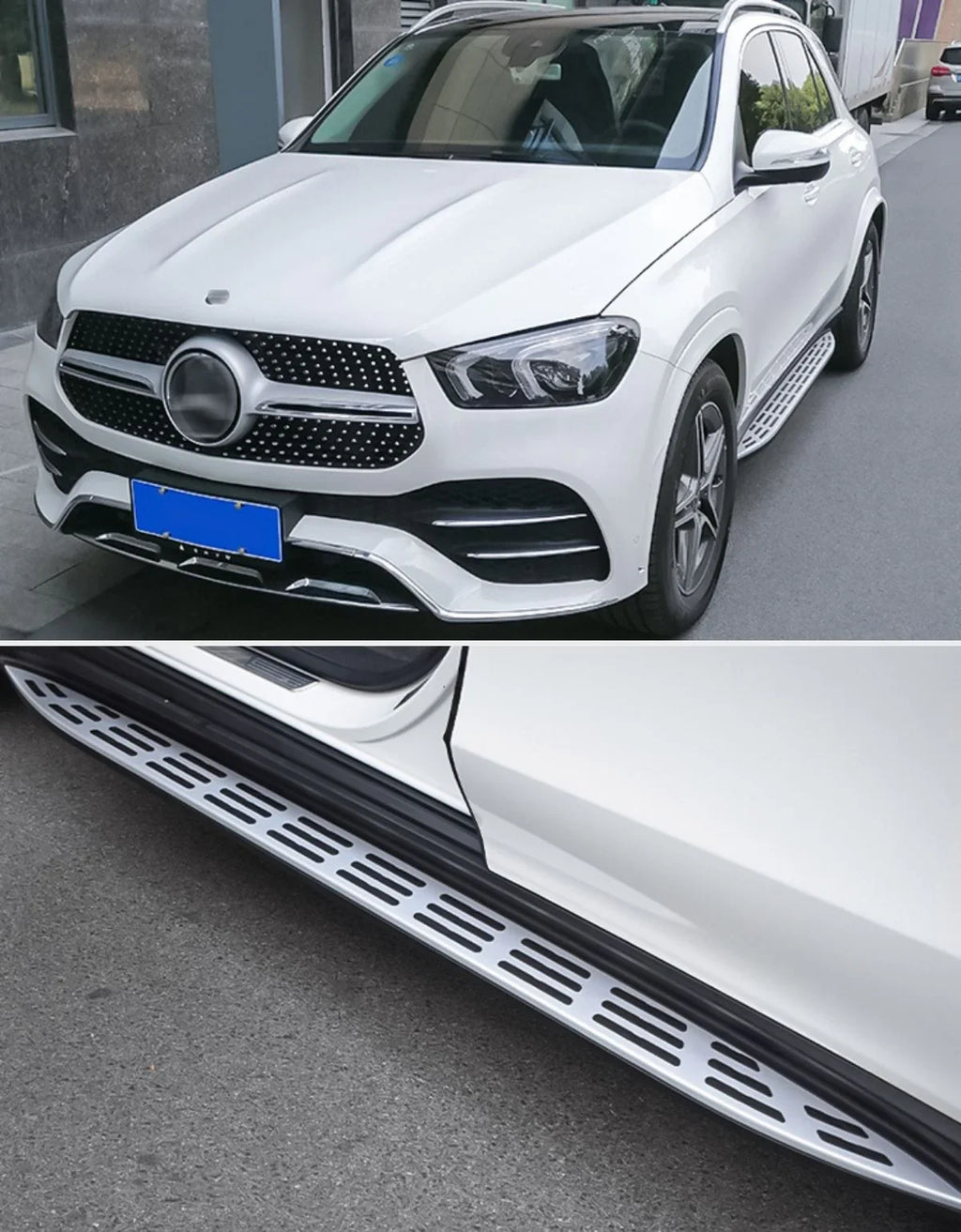 Pedane Laterali Per Infiniti QX60 2022-2025 - In Alluminio Nero - Foto 7