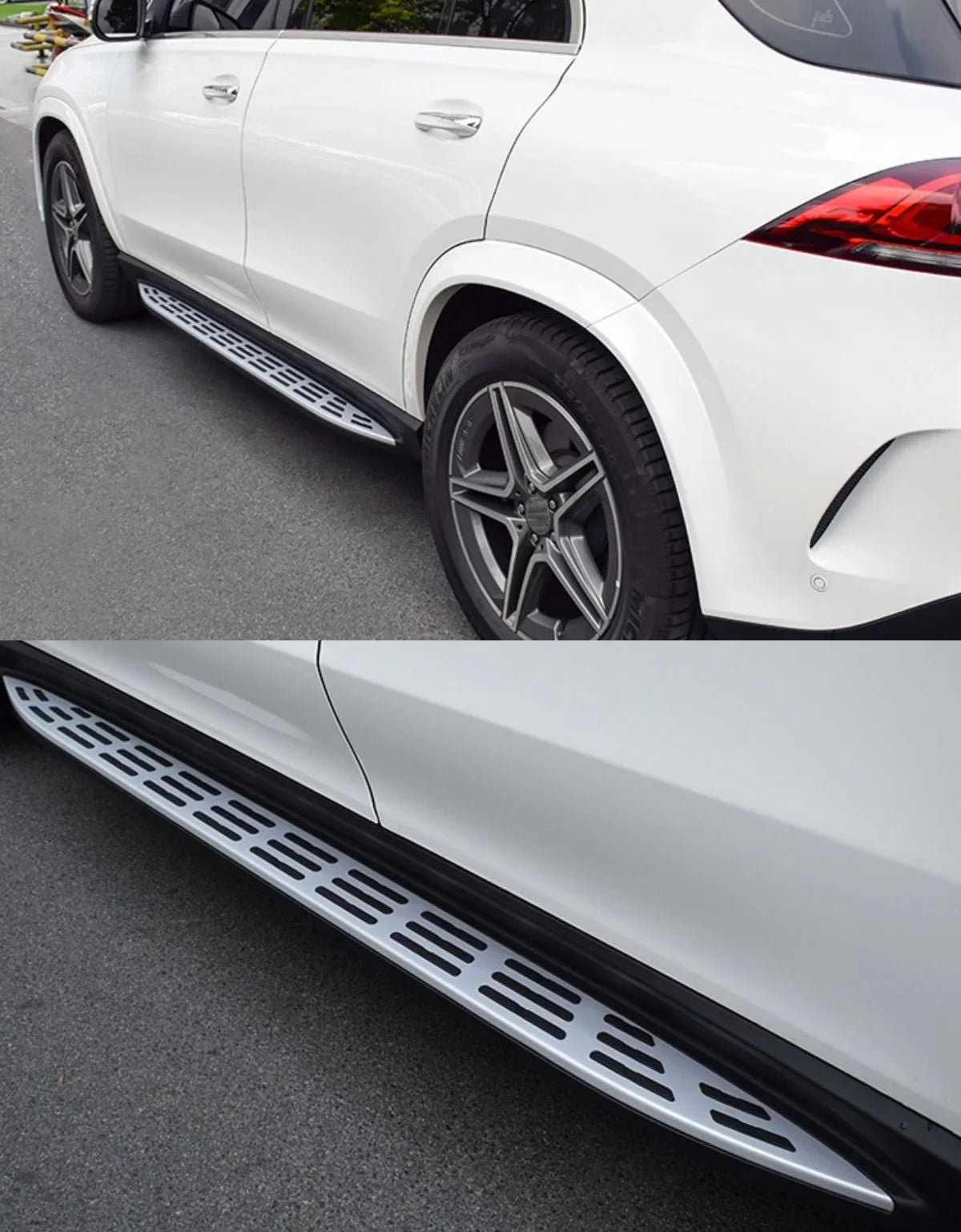 Pedane Laterali In Alluminio Per MG ZS ZST 2017-2024 - 2 Pezzi, Colore Argento, Facile Installazione - Foto 11