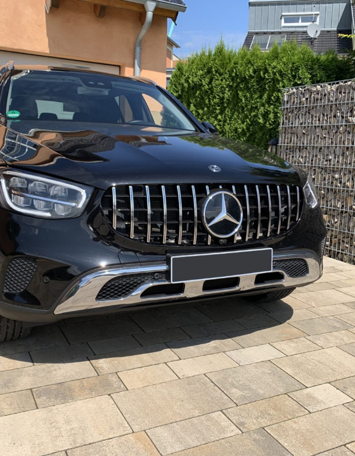Per Jeep Renegade (2015+): Protezione Paraurti Posteriore Nero Cromo Antigraffio Per Jeep Renegade (2015+): Protezione Paraurti Posteriore Nero Cromo Antigraffio