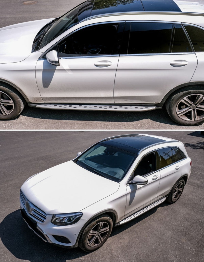 Mercedes GLC X253 C253 2019-2022 Pedane Laterali in Alluminio